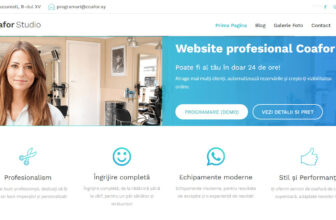 Website Salon Coafor la Cheie